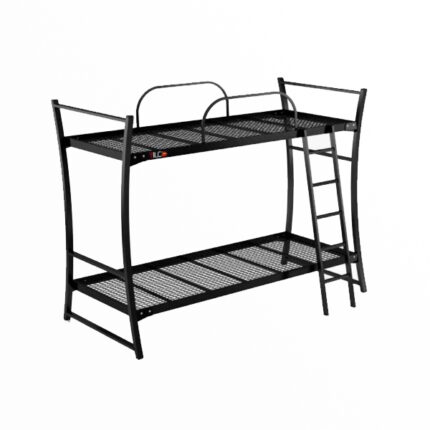 تخت خواب فلزی دوطبقه هلالی