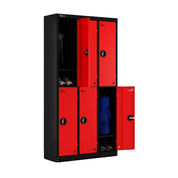 رختکن فلزی شش درب TL-AA6 رختکن فلزی شش درب TL-AA6